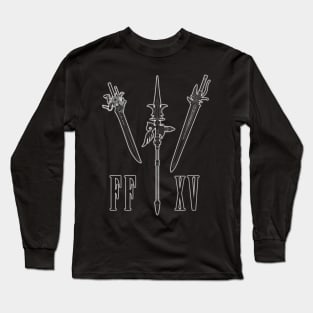 Final Fantasy 15 - Noctis weapons. Long Sleeve T-Shirt